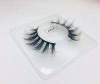 False Eyelashes Wispy Faux Mink Lashes Fluffy Handmade Fake Eyelashes