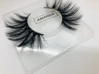 False Eyelashes Wispy Faux Mink Lashes Fluffy Handmade Fake Eyelashes