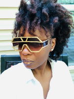 Women Oversized Sunglasses Anti-UV Large Shades Classic Sunglasses