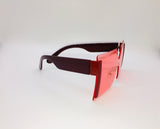 Red Sunglasses, Fashion Shades, Luxury Frames Eyewear