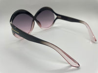 Brand New Large Oversized Luxury Round Gradient Sunglasses Women Eyewear Rimless Fashion Sun Glasses Ladies Sunshades UV400