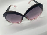 Brand New Large Oversized Luxury Round Gradient Sunglasses Women Eyewear Rimless Fashion Sun Glasses Ladies Sunshades UV400