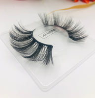 False Eyelashes Wispy Faux Mink Lashes Fluffy Handmade Fake Eyelashes